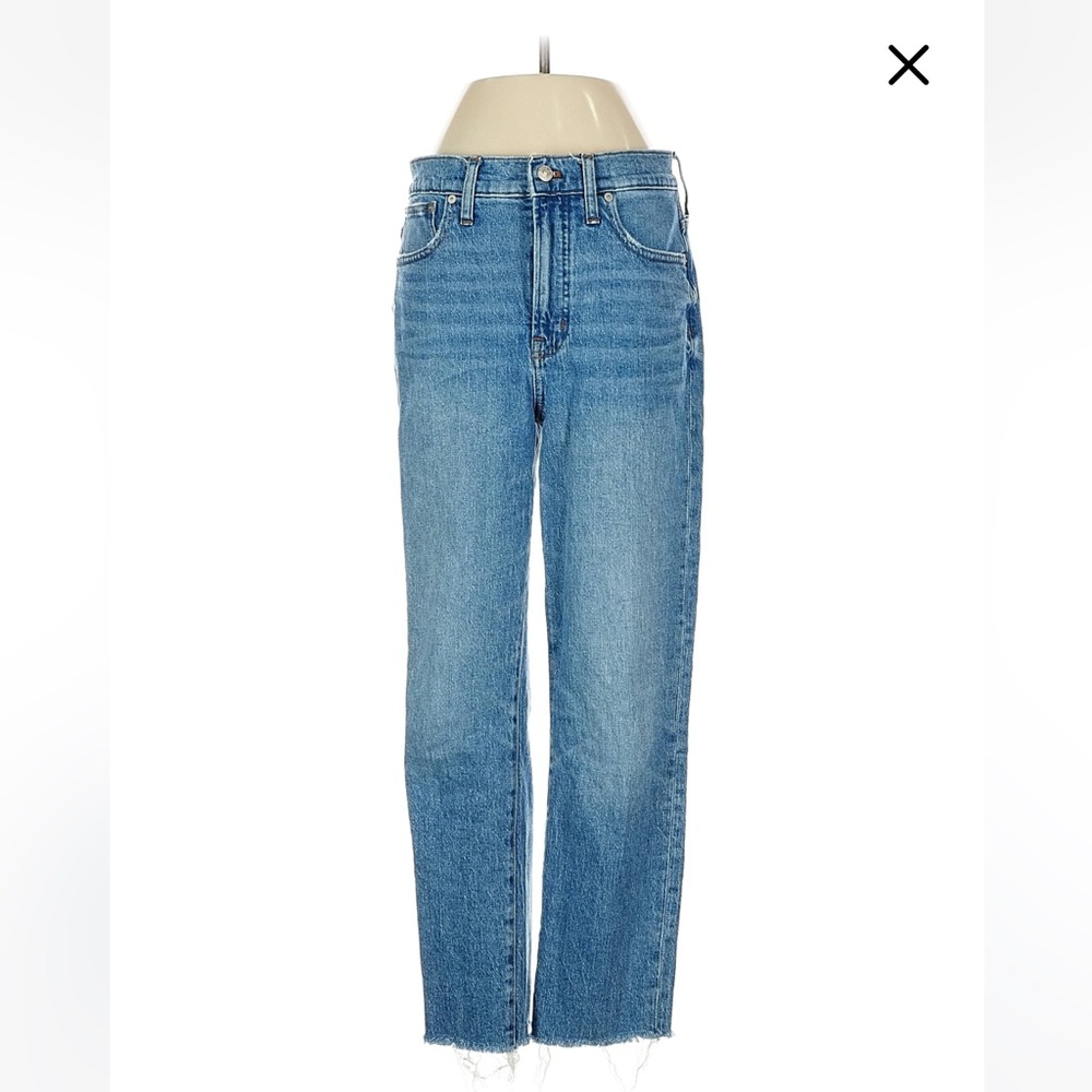 Madewell Straight Leg Blue Jeans 24/37